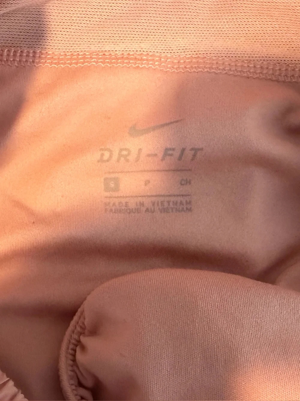 Nike Peach/Coral Dri-FIT Athletic Shorts - Picture 2 of 3